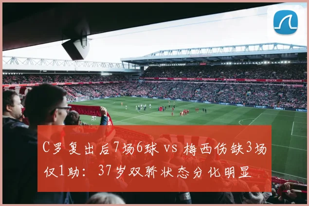 C罗复出后7场6球 vs 梅西伤缺3场仅1助：37岁双骄状态分化明显